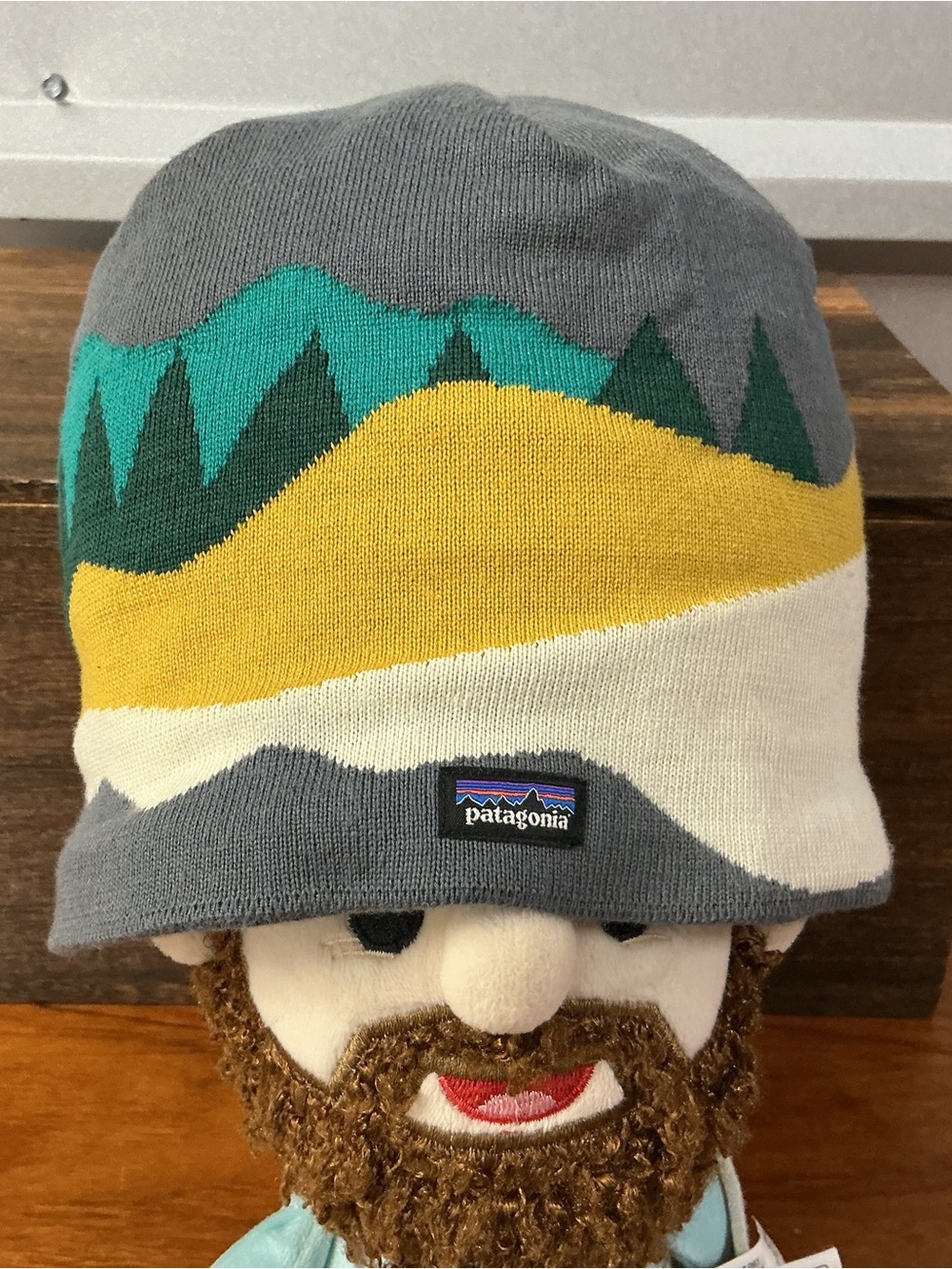 Patagonia Common Threads Partnership Mountains Eco Knit Ski Cap Beanie One Size